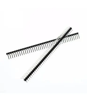 Pin Header L Macho 2.54mm X 40 - Conector Macho Pcb - Merkatronix
