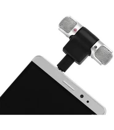 Micrófono Stereo Para Laptop - Celular - - Merkatronix