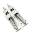 Kit Cnc Guías Lineales Soportadas Sbr20 X 300mm + 4 Sbr20uu