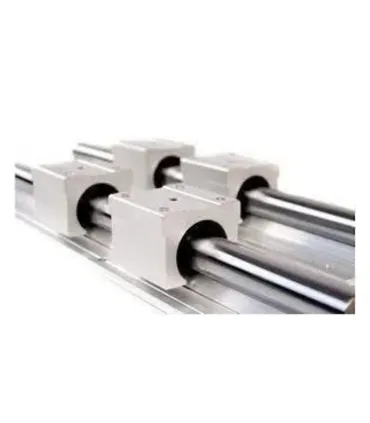 Kit Cnc Guías Lineales Soportadas Sbr20 X 300mm + - Merkatronix