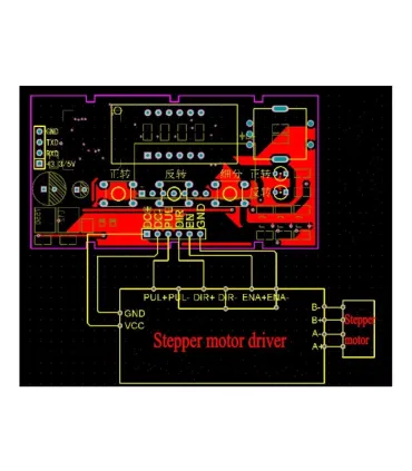 Tarjeta De Control Pwm Para Motor Paso A Paso - Merkatronix
