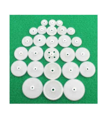 Kit 25 Piñones Eje 2mm - Proyectos Eléctricos - Merkatronix
