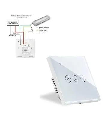 Sonoff Para Persianas Touch 1 Canal - Suiche Wifi - Merkatronix