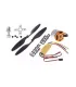 Motor Brushless A2212 1000kv + Esc 30a + Hélices + - Merkatronix