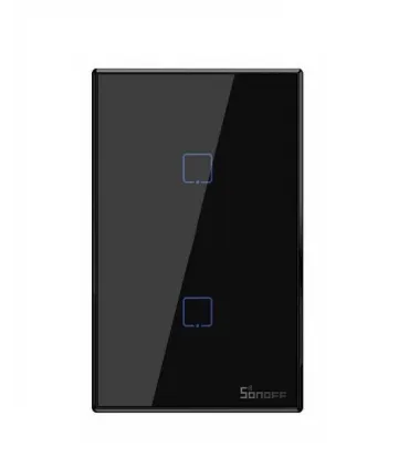 Domotica Suiche Pared Sonoff Touch T2US2C 2 - Merkatronix