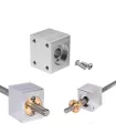 Camisa Trapezoidal 12mm Soporte De Aluminio Tuerca T12