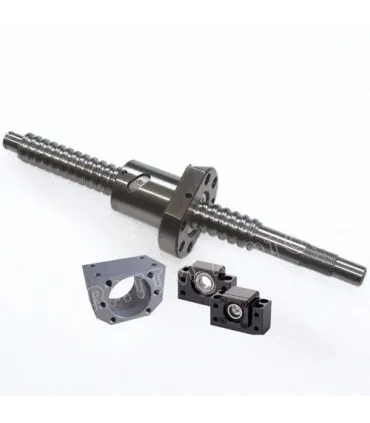 Tornillo De Bola Recirculante 16mm Sfu1605 x 350mm - Merkatronix