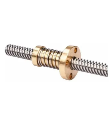 Tuerca Antibacklash T8 4 Hilos 8mm Varilla - Merkatronix