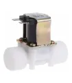 Electroválvula Plástica 12v 3/4'' Nc Interruptor De Flujo