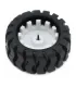 Llanta En Goma Para Motor N20 43mm - Merkatronix