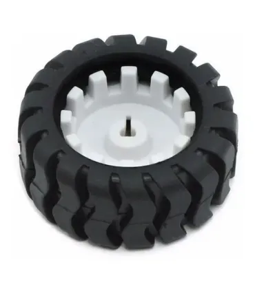 Llanta En Goma Para Motor N20 43mm - Merkatronix