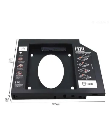 Adaptador Segunda Unidad Disco Duro Caddy 3.0 - - Merkatronix