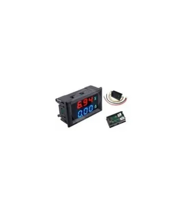 Mini Voltímetro Y Amperímetro Digital 100v 10a - Merkatronix