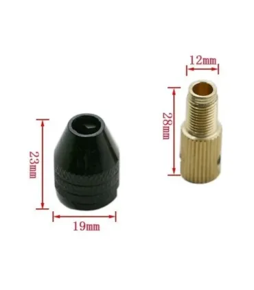 Mandril Mini Brocas - Portabrocas 0.3mm-3.5mm - - Merkatronix