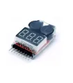 Tester Salva Baterías 1-8s Lipo/li-ion/fe - Aeromodelismo