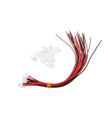Cable Aéreo Conector Rc 2 Pines Xh2.54mm X 5 Pares - Merkatronix