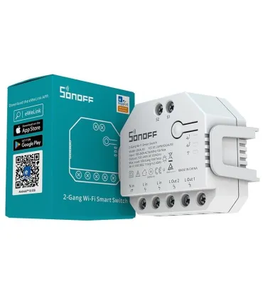 Sonoff Dual R3 Wifi Smart Switch - Domotica - Merkatronix