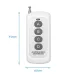 Control Rf 433mhz 4 Botones Largo Alcance Y Antena - Merkatronix
