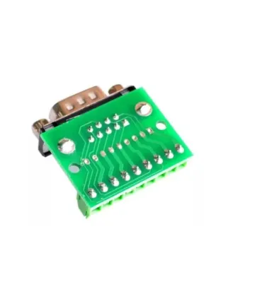 Adaptador Conector Db9 Bornera Terminales Macho - Merkatronix