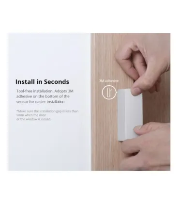Sonoff Dw2 Sensor De Ventana Puerta Alarma Wifi - Merkatronix