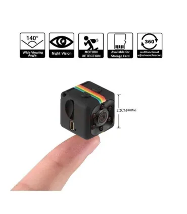 Mini Cámara Espía Sq11 Hd 1080p Sensor De Visión - Merkatronix