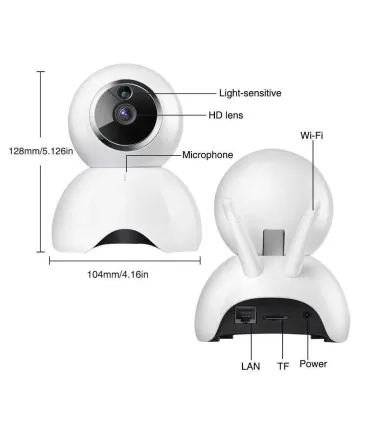 Cámara Ip Robótica - Sonoff Ewelink Smart Iot - Merkatronix