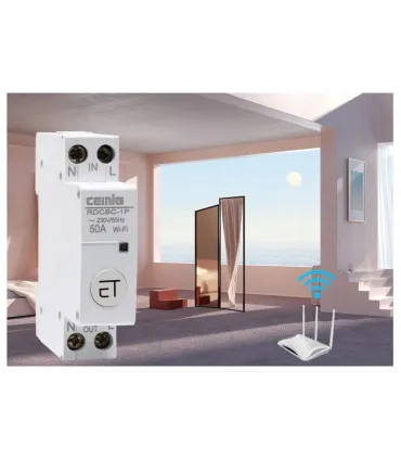 Domótica - Rele Wifi Sonoff 50a Alta Potencia - Merkatronix