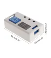 Módulo Temporizador Con Rele 12v + Case Protector