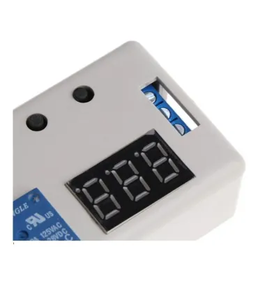 Módulo Temporizador Con Rele 12v + Case Protector - Merkatronix