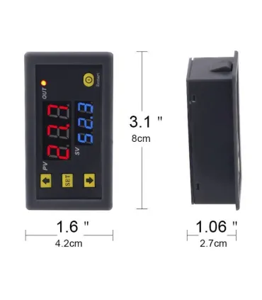 Termostato W3230 - Control De Temperatura 110vac - Merkatronix