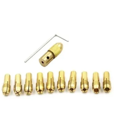 Mandril Mini Brocas - Portabrocas Collet Drill 12 - Merkatronix