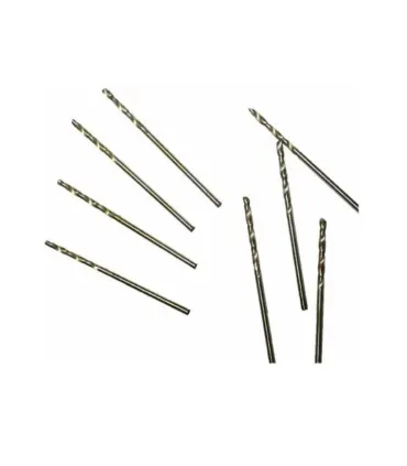 Brocas Milimétricas Tipo Aguja - 10 Unidades - Merkatronix