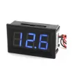 Mini Voltímetro Digital 7 Segmentos 4.5-30 V Dc Azul