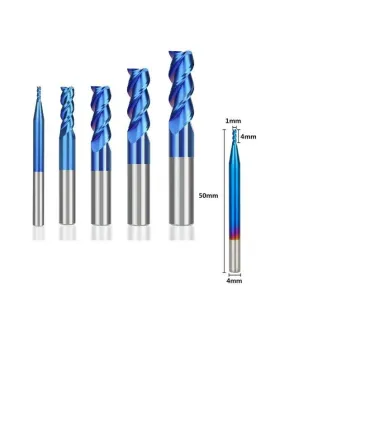 Fresa Para Corte Aluminio Carburo De Tungsteno - Merkatronix