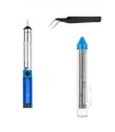 Kit Básico Electrónico De Soldadura Extractor + Pinza