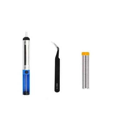 Kit Básico Electrónico De Soldadura Extractor + - Merkatronix