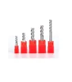 Fresa Tungsteno 3 Flautas Para Aluminio - Cobre 3mm