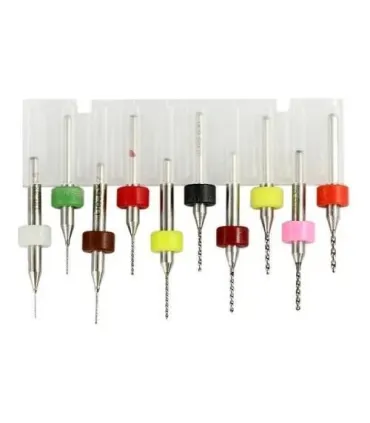 Juego De Brocas Milimetricas Pcb 0.3mm - 1.2mm - - Merkatronix