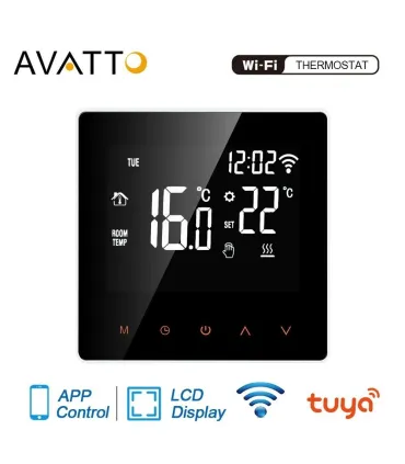 Termostato Digital Me81h Wifi 3a Calentador Gas - - Merkatronix