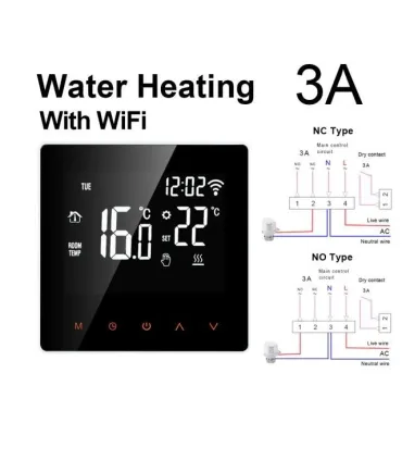 Termostato Digital Me81h Wifi 3a Calentador Gas - - Merkatronix
