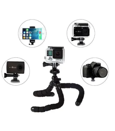 Mini Trípode Flexible Para Celular - Trípode - Merkatronix