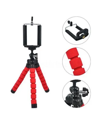 Mini Trípode Flexible Para Celular - Trípode - Merkatronix