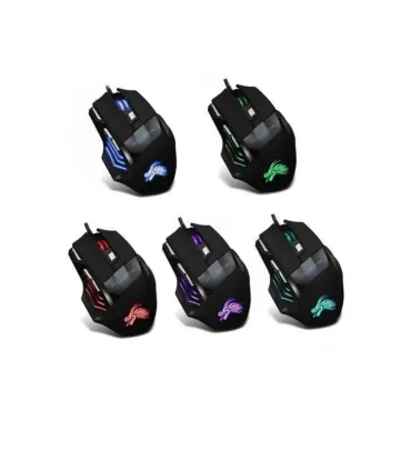 Mouse Gamer 7 Botones 5500 Dpi - Merkatronix