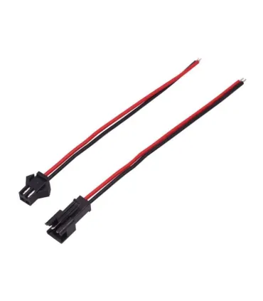 Cable Conector Hembra Macho 2 Pines 3mm Sm X 5 - Merkatronix