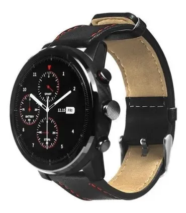 Manilla Pulsera Cuero 22mm Para Reloj Amazfit - Merkatronix