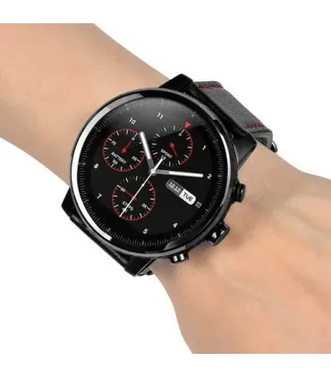 Manilla Pulsera Cuero 22mm Para Reloj Amazfit - Merkatronix