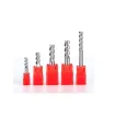 Fresa Tungsteno 3 Flautas Para Aluminio - Cobre 1mm