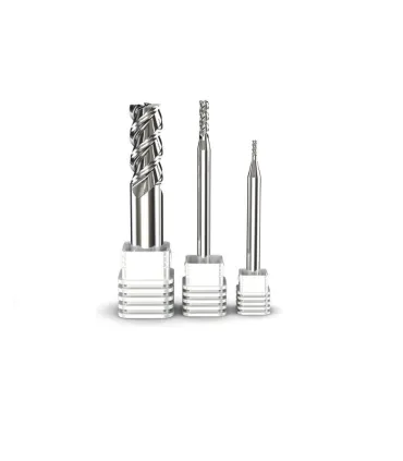 Fresa Tungsteno 3 Flautas Para Aluminio - Cobre 1mm - Merkatronix