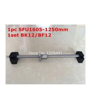 Tornillo De Bola Recirculante 16mm Sfu1605-1250mm - Merkatronix