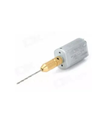 Mini Mandril Mototool Motor Dc - Eje De Motor 2mms - Merkatronix